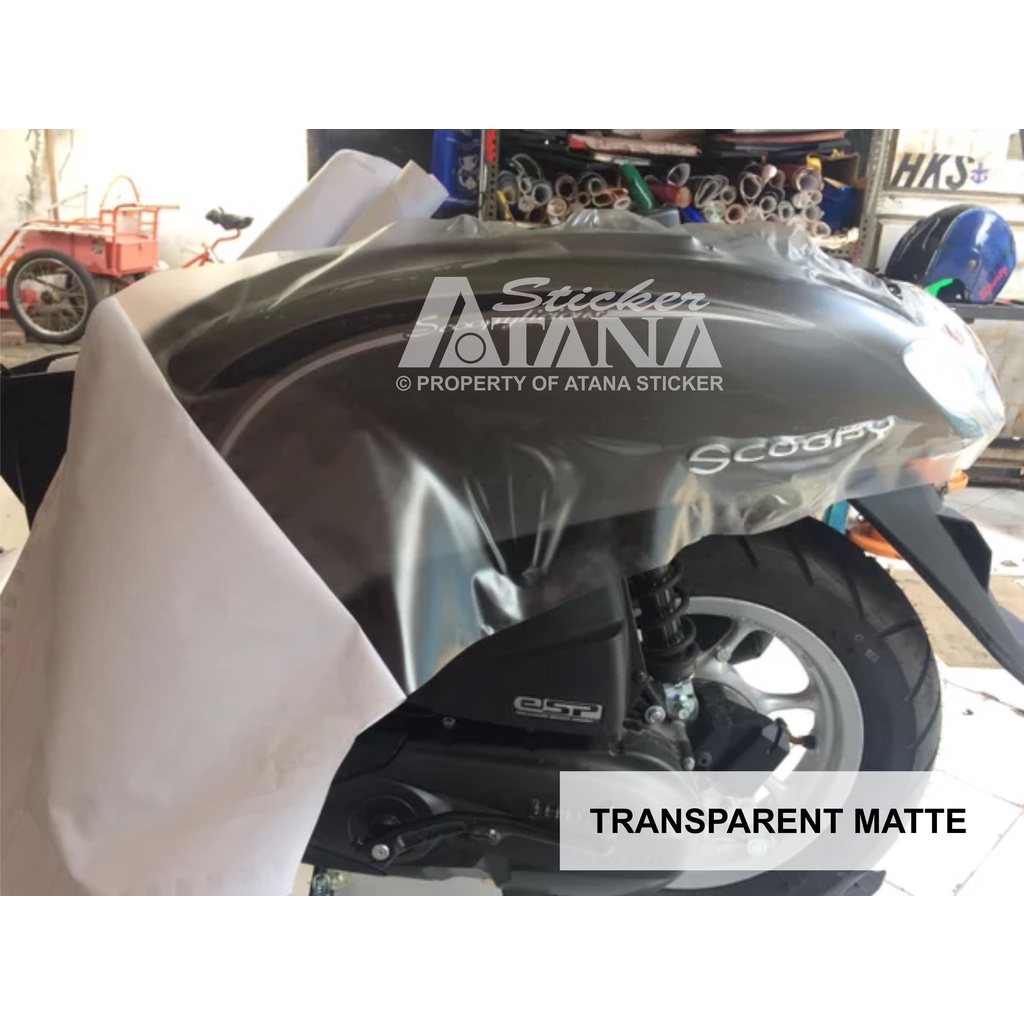 Skotlet Putih Transparan Bening Doff Glossy Scotlet Clear Matte Dop Glos Transparent Stiker Tembus Pandang Sticker Smoke Scolite Hybrid Scotlight Anti Gores Transparant Decal Vinyl Wrap Body Dekorasi Aksesoris Lampu Headlamp Motor Mobil Hp Laptop Neon Box