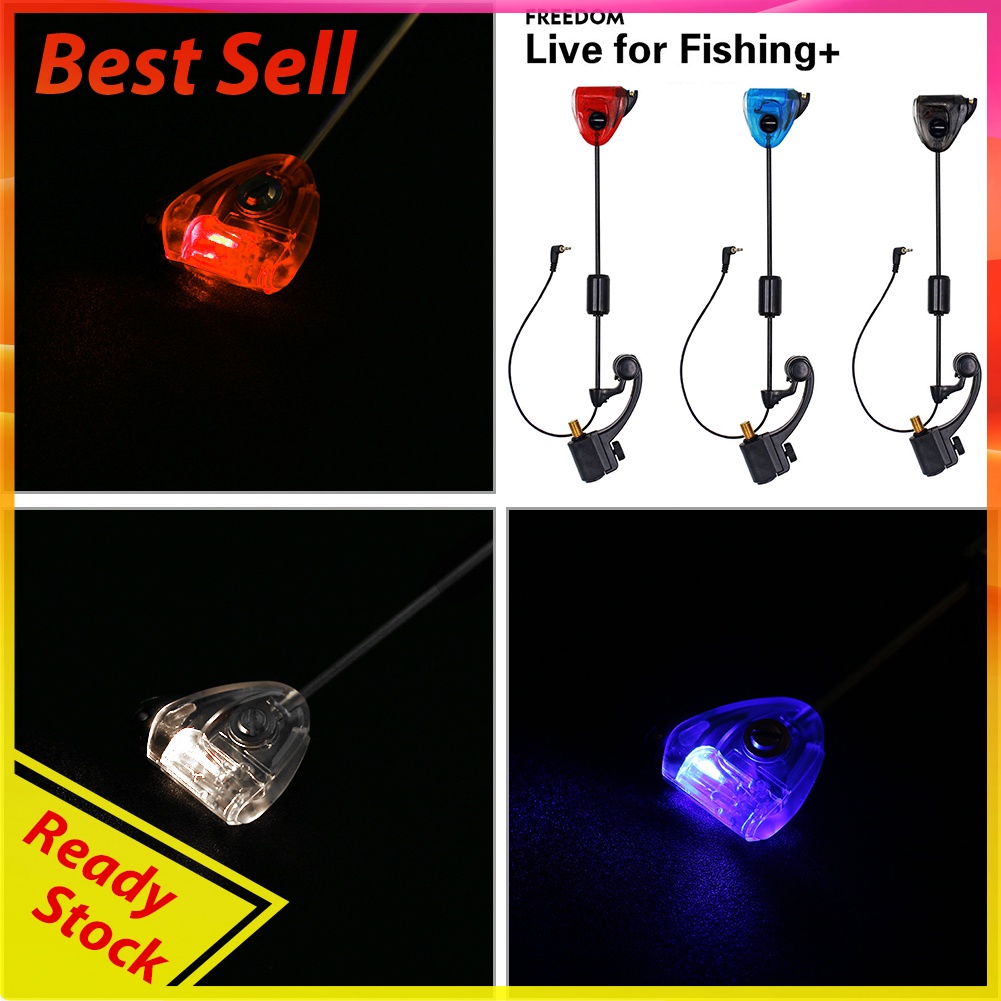 Fishing Wobbler Hard Rod Bite Alarm Indicators LED Illuminated Carp Fishing