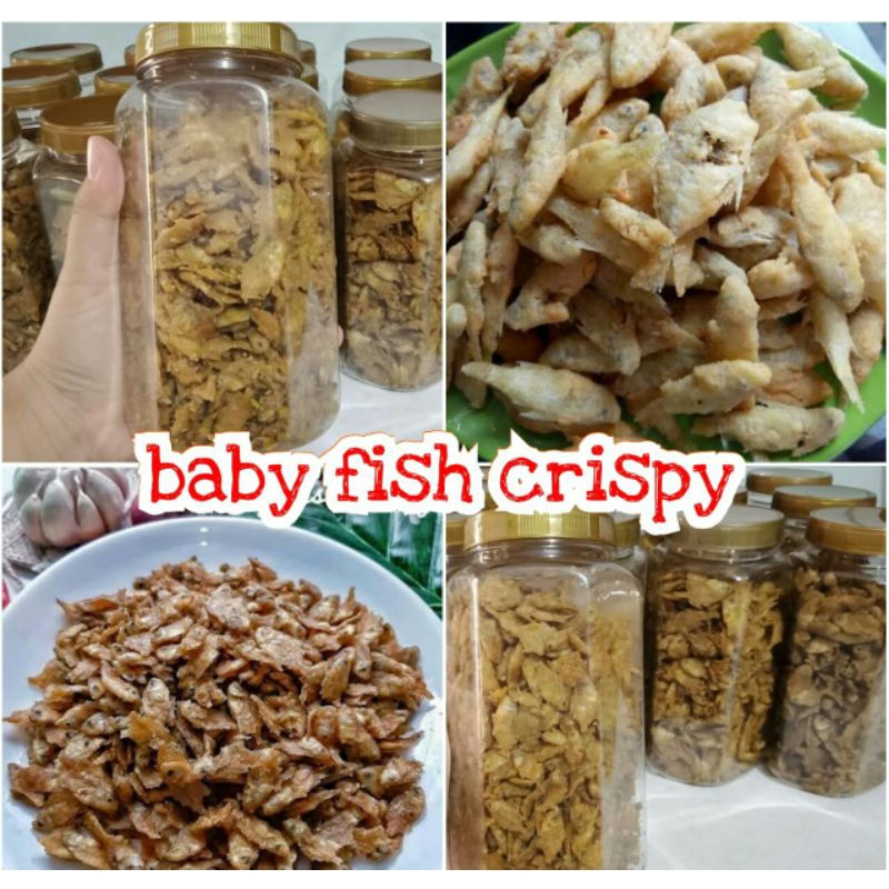 

Ikan kecil / wader goreng crispy 200gr