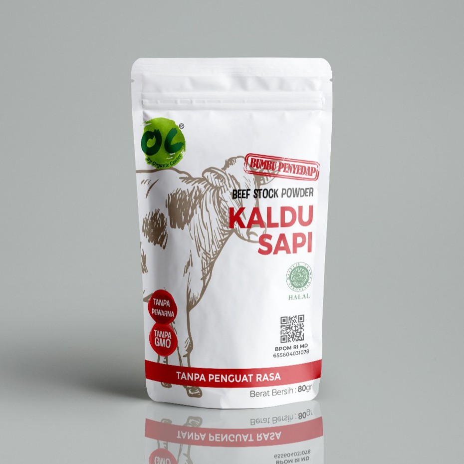 Organic Center, Beef Stock 80 gr (Kaldu Sapi NO MSG)