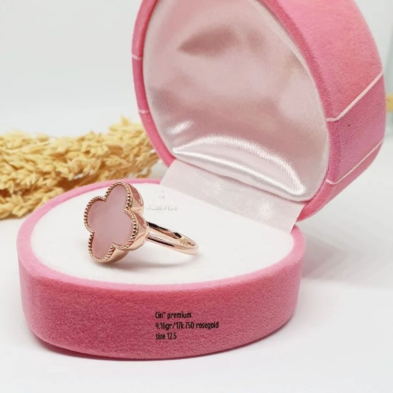 Cincin Vancleef pink
