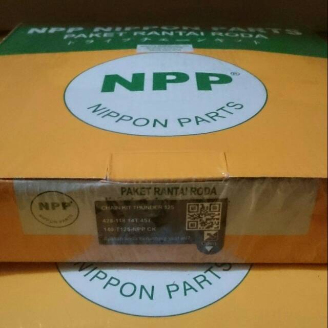 Gear set chain kit THUNDER 125