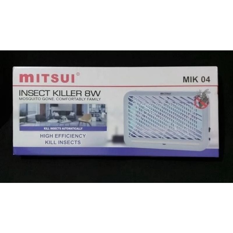 Mitsui Insect Killer pembunuh serangga, nyamuk listrik MIK 04 8Watt. MIK-04 8W Pest killer