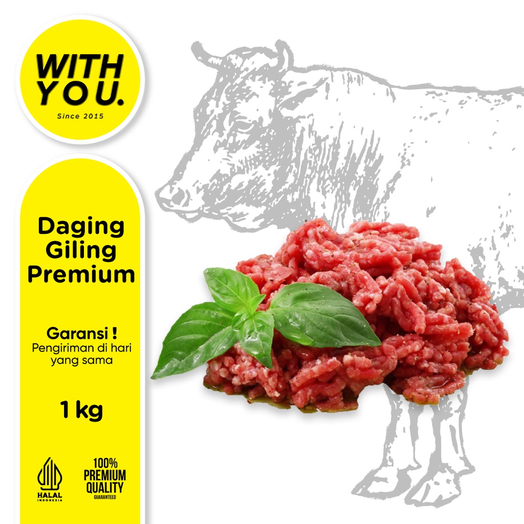 

Daging Sapi Giling Premium 1000gr 1 Kg