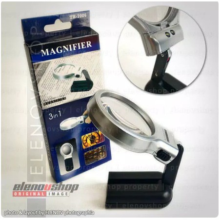Kaca Pembesar untuk Baca 3x Pembesaran