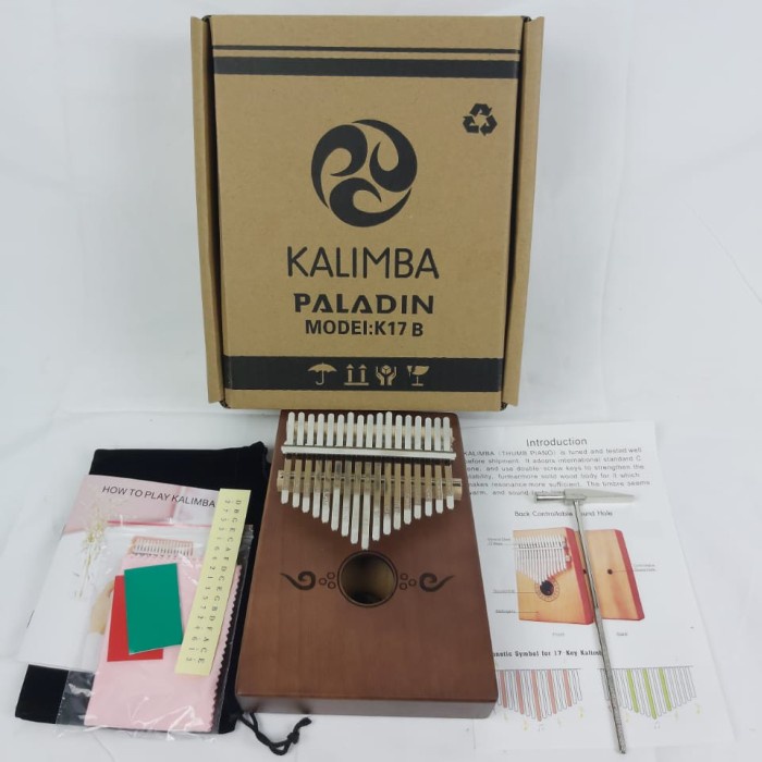 Kalimba Winly K17 -kalimba inlude sofcase pelindung-kalimba PALADIN HSN20
