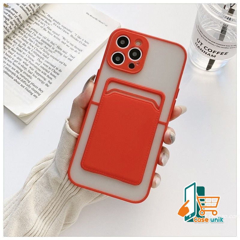 SOFTCASE CHOICE AERO SLOT CARD VIVO Y30 Y50 Y30i Y53S Y51 Y51A Y53 Y91 Y93 Y95 Y91C Y1S CS4181
