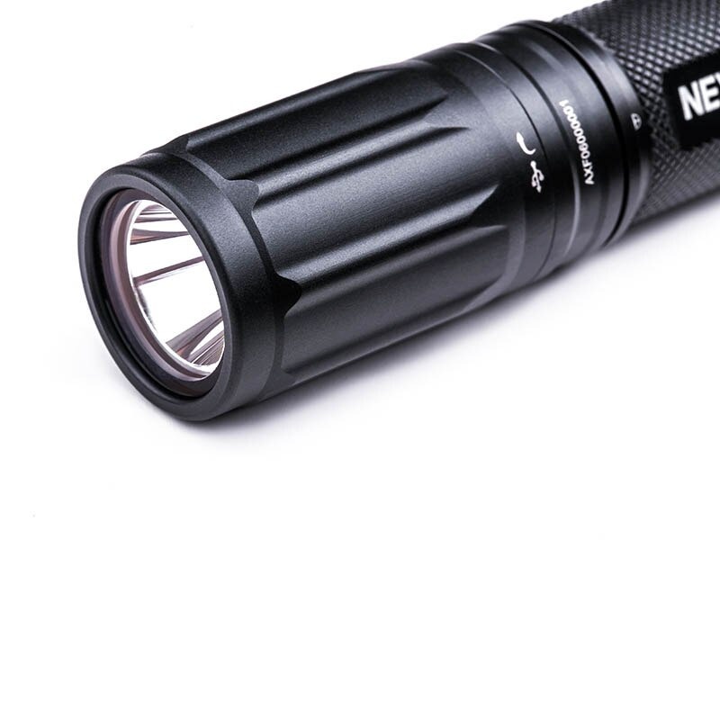 NexTorch Senter LED Flashlight Rechargeable OSRAM P9 1400 Lumens - E51 V2.0 - Black