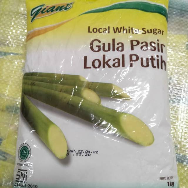 

Gula pasir lokal 1kg