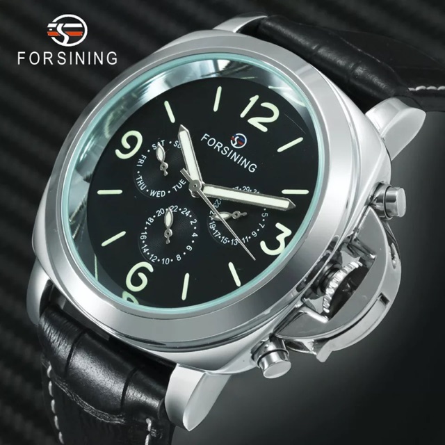 Jam Tangan Pria Automatic Original Forsining Homage All Chrono Active