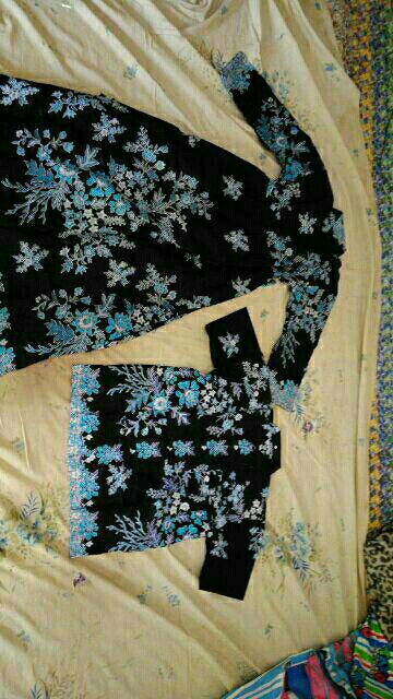 Gamis Batik Manggar, Padi,sekar,cantik,kubis,kipas,daun,kupu