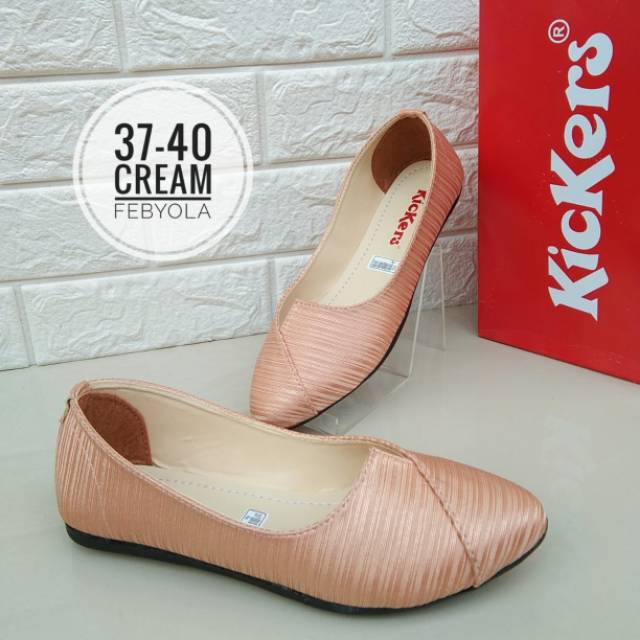 FLAT SHOES RAJUT GLOSY