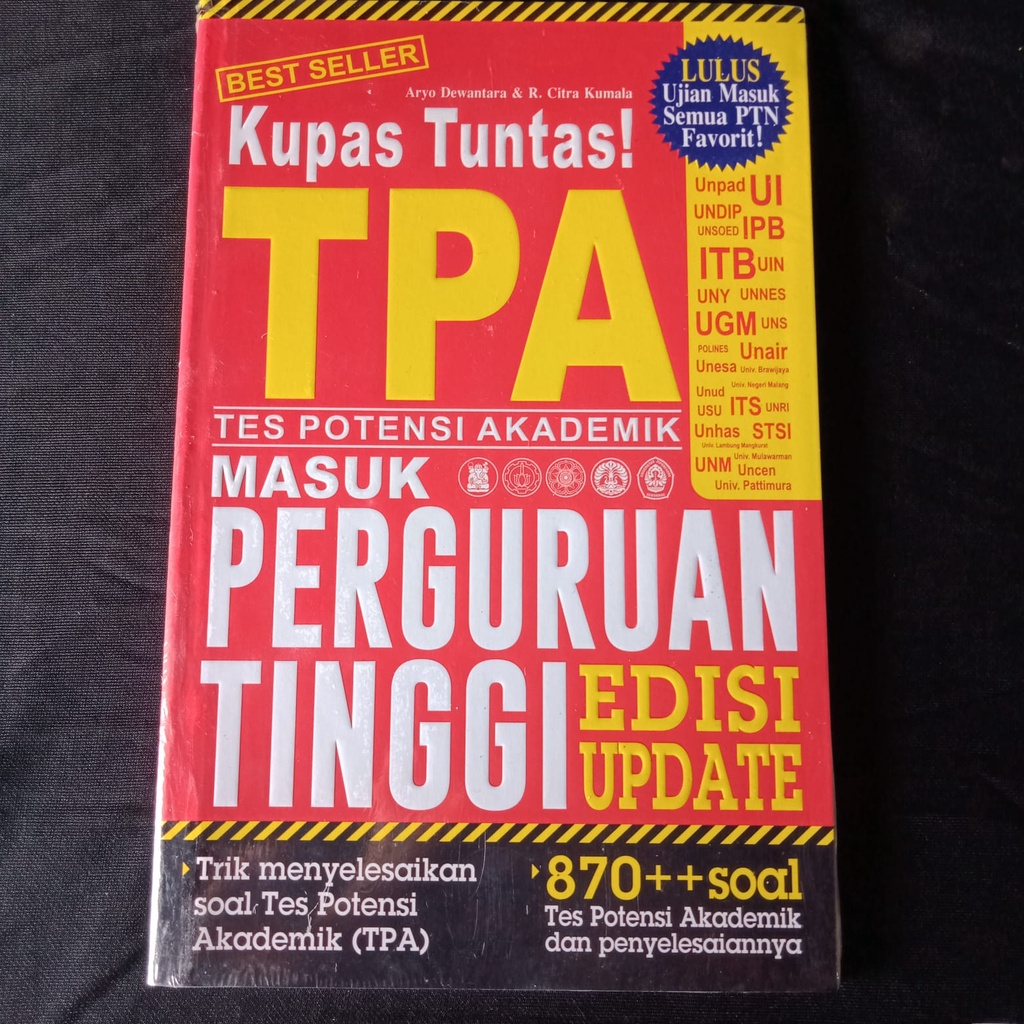 Kupas Tuntas TPA Masuk Perguruan Tinggi Edisi Update