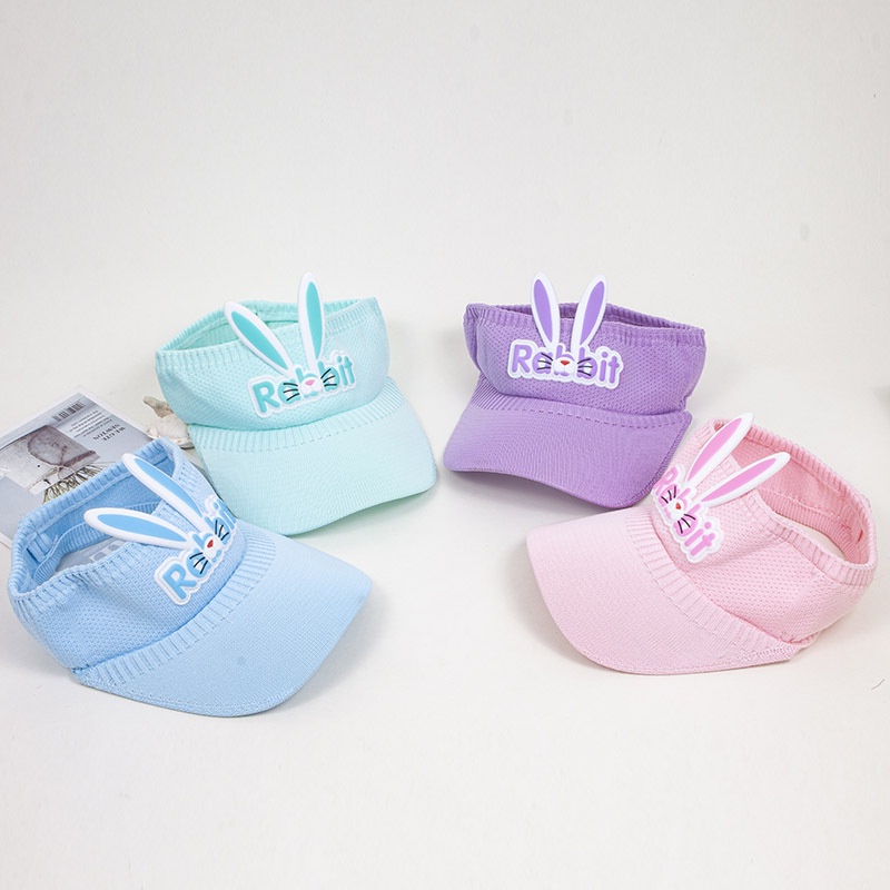 HZ Topi Anak Rabbit Topi Golf Anak Rabbit Topi Anak Visor Topi Pantai Sunshade