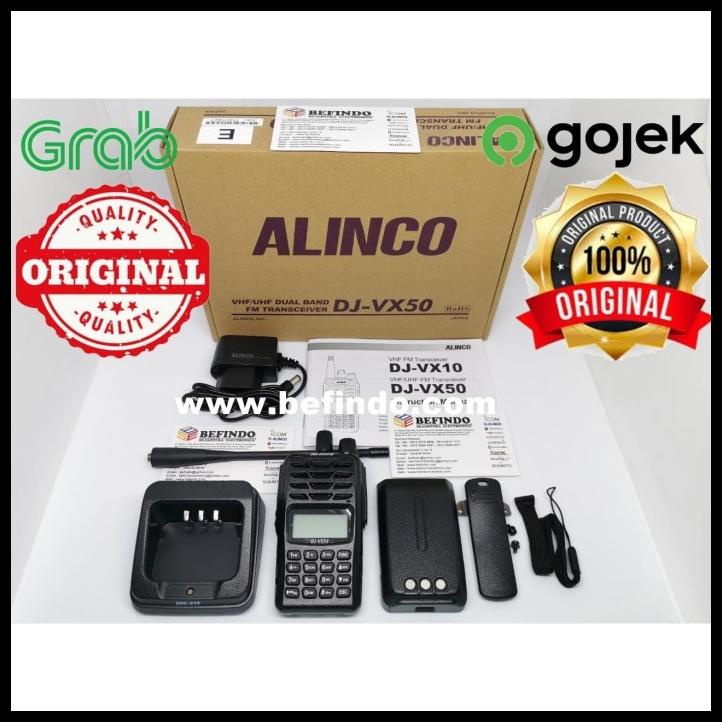 Ht Alinco Dj Vx50 Dual Band Ip67 Waterproof