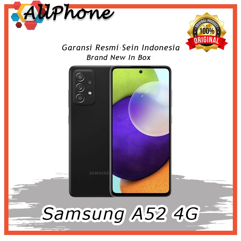 SAMSUNG A52 8/128 & 8/256GB 2021 RAM 8GB INTERNAL 128/256GB GARANSI 1 TAHUN