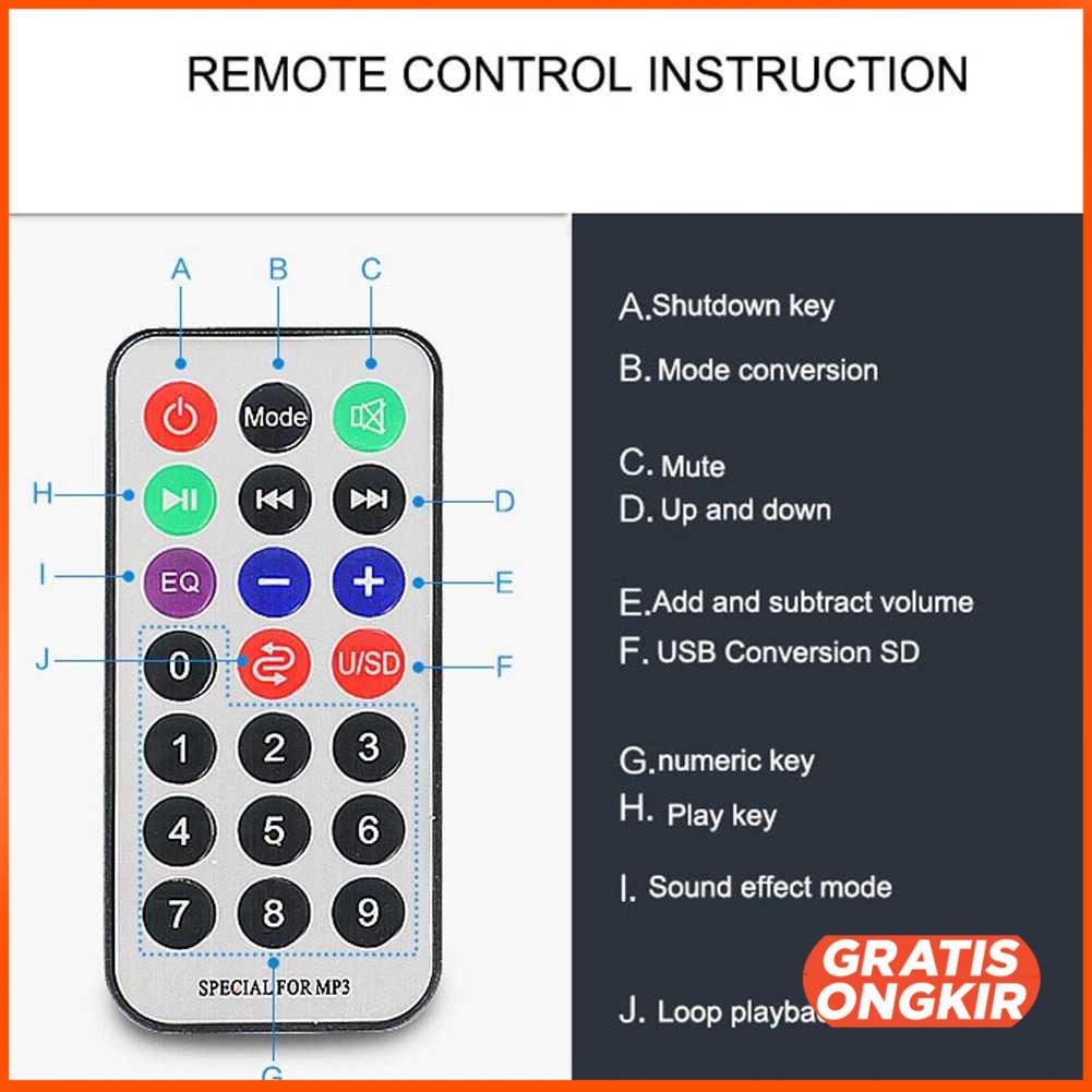 Amplifier Board Audio Bluetooth USB FM Radio TF CHIF1224