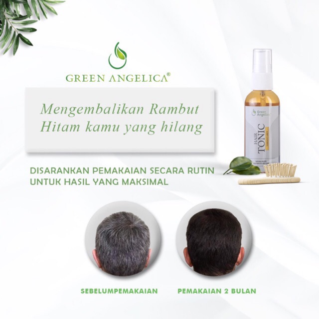 penghitam rambut uban tanpa semir hitam secara permanen