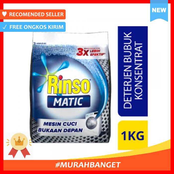 

Rinso Matic Detergen Bubuk 1Kg