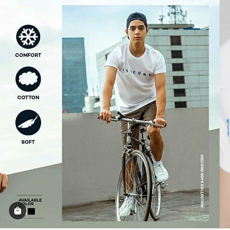 KAOS 3SECOND/KAOS 3SECOND PRIA/KAOS 3SECOND TERBARU/KAOS 3SECOND COD