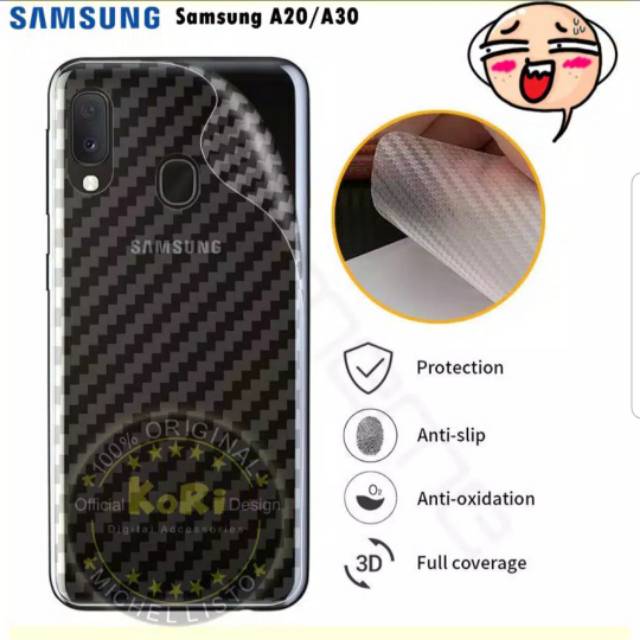 SAMSUNG J1 ACE, J2 2015, J2 PRO, J2 PRIME, J2 PRO, J3 PRO, J5 PRO, J7 PRO Anti Gores Belakang Skin C