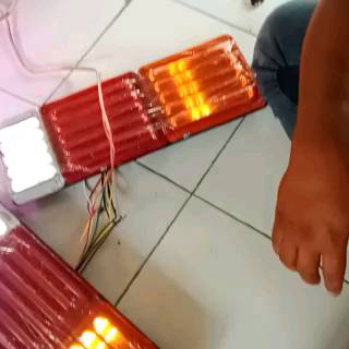 Stop Lamp Kedip Flash LED 24 Volt Universal truk  fuso Cold 