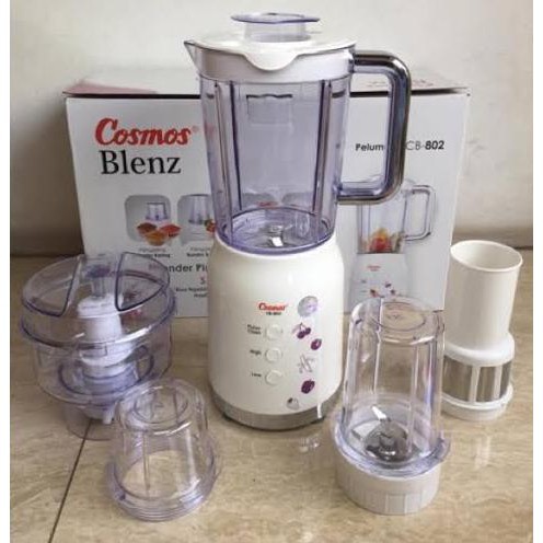 Blender Plastik Cosmos 4 in 1 Edelweiss Series CB 802