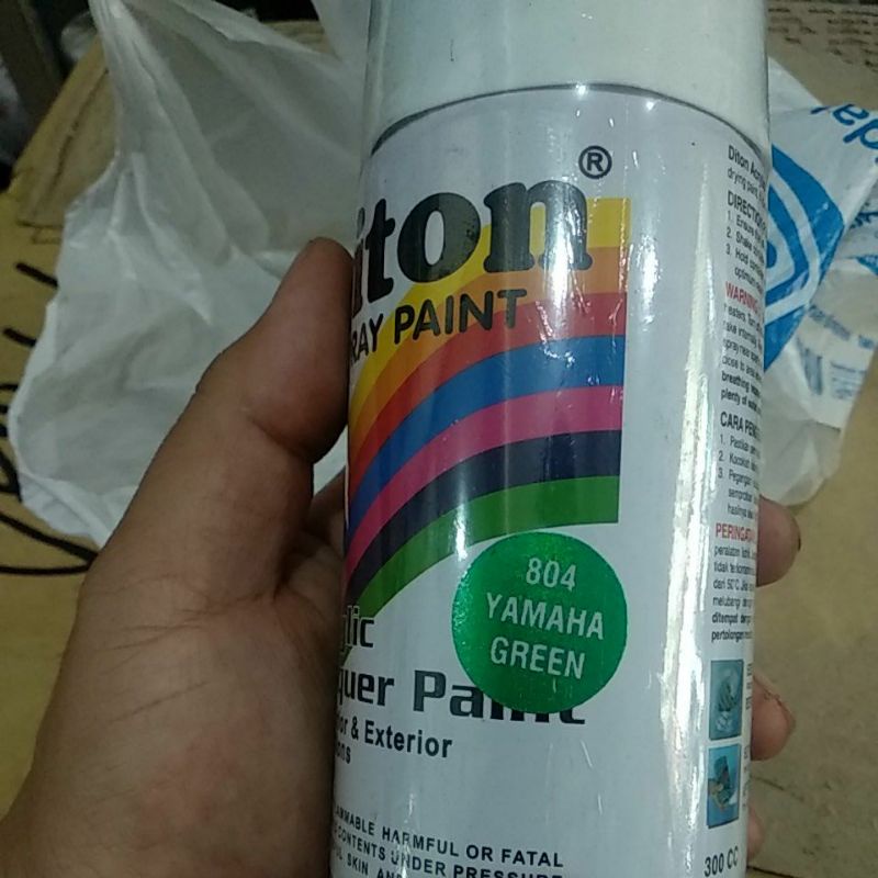 

Cet Diton Yamaha Green 804 Spray Paint