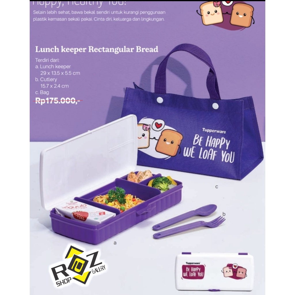 Kotak Makan | Lunch Box | Lunch Keeper | Tupperware