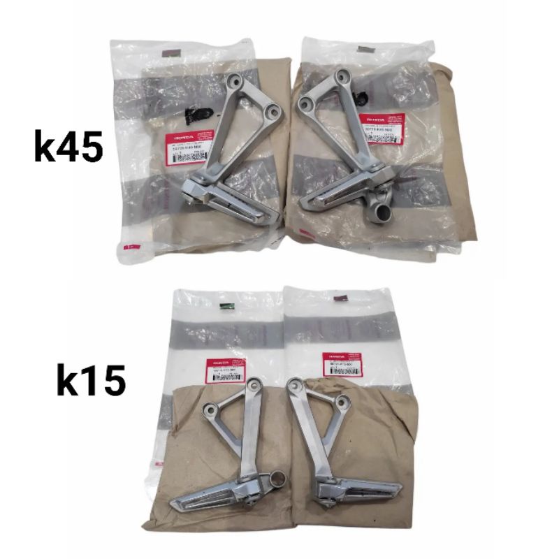 Postep footstep foot step belakang honda CBR150R CBR 150 R LED  K45 dan K15 original baru AHM