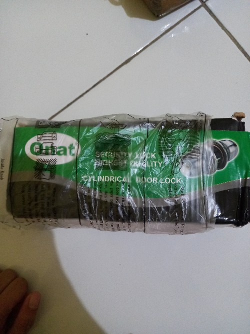 Kunci Pintu Kamar Mandi Bulat Onat / Tarikan Gagang Handle Putar Stainless