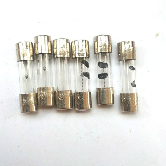 FUSE 3.15A 250V 3.15A 125V SLOW BLOW kaca 20x5 mm mttban99 Segera Beli