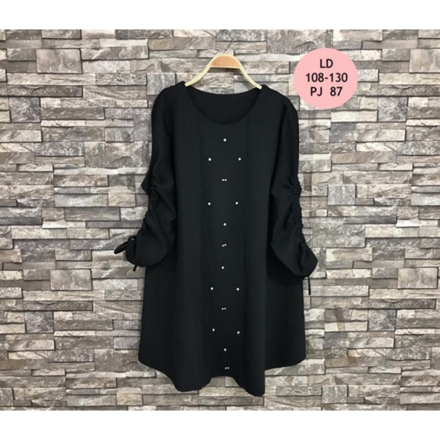 Tunik Scuba Premium HITAM