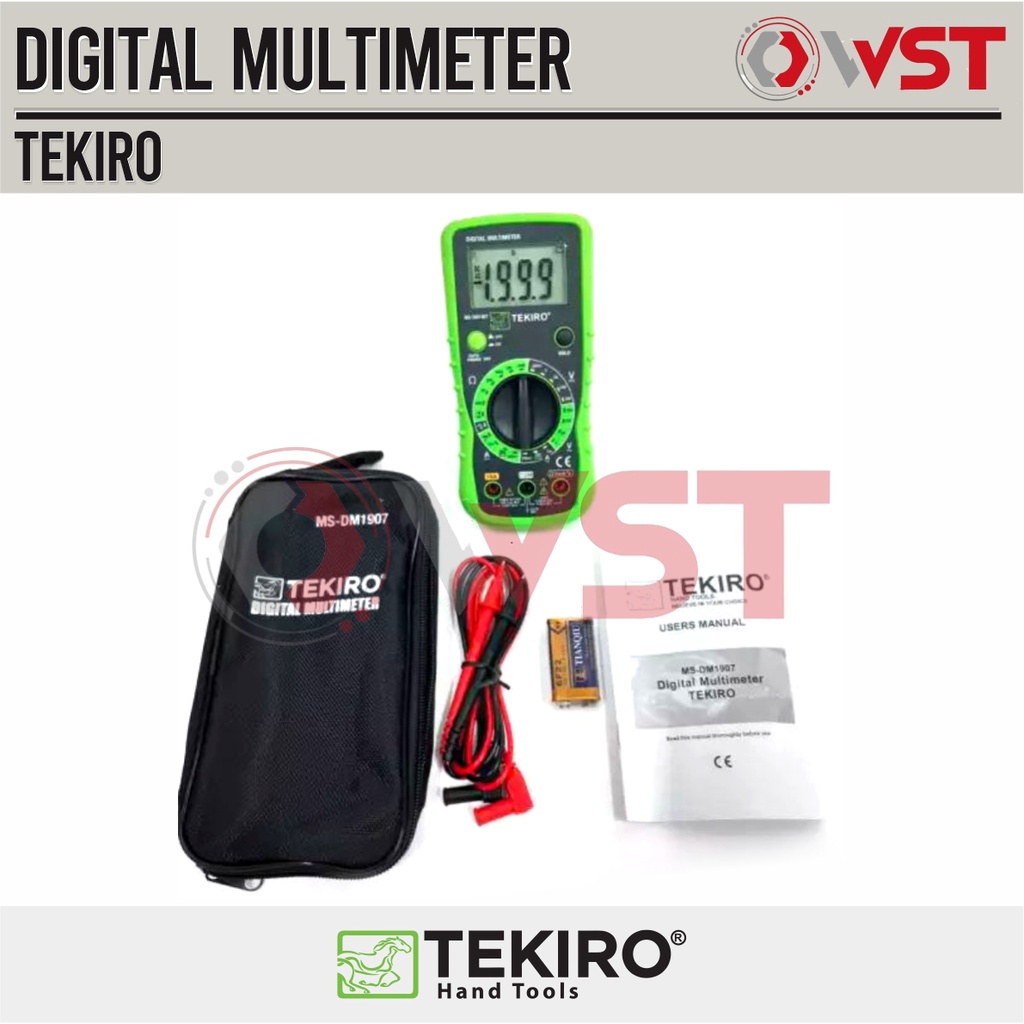 Tekiro Avometer Digital Multimeter / Avo Tekiro /Multitester Digital