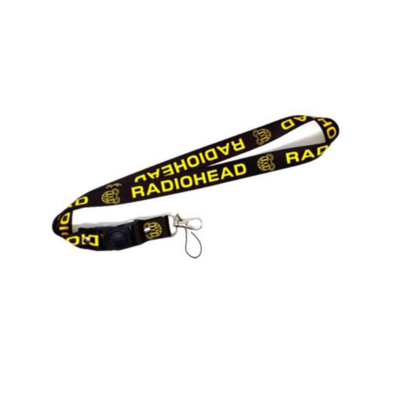 

TALI LANYARD GANTUNGAN RADIOHEAD | KUNCI | BAND | LOGO | ID CARD | HP | FLASHDISK | KARTU NAMA