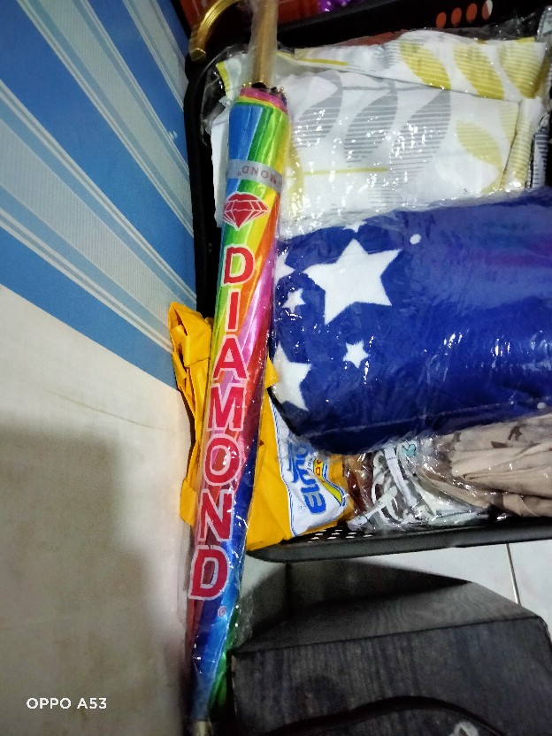 Payung Besar Satin 16 Jari