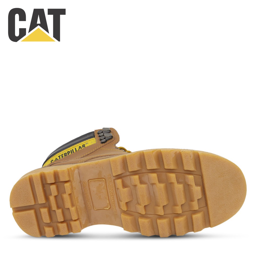 Sepatu Caterpillar Holton Sepatu Safety Boots Ujung Besi Fashion Pria Bikers Turing Outdoor