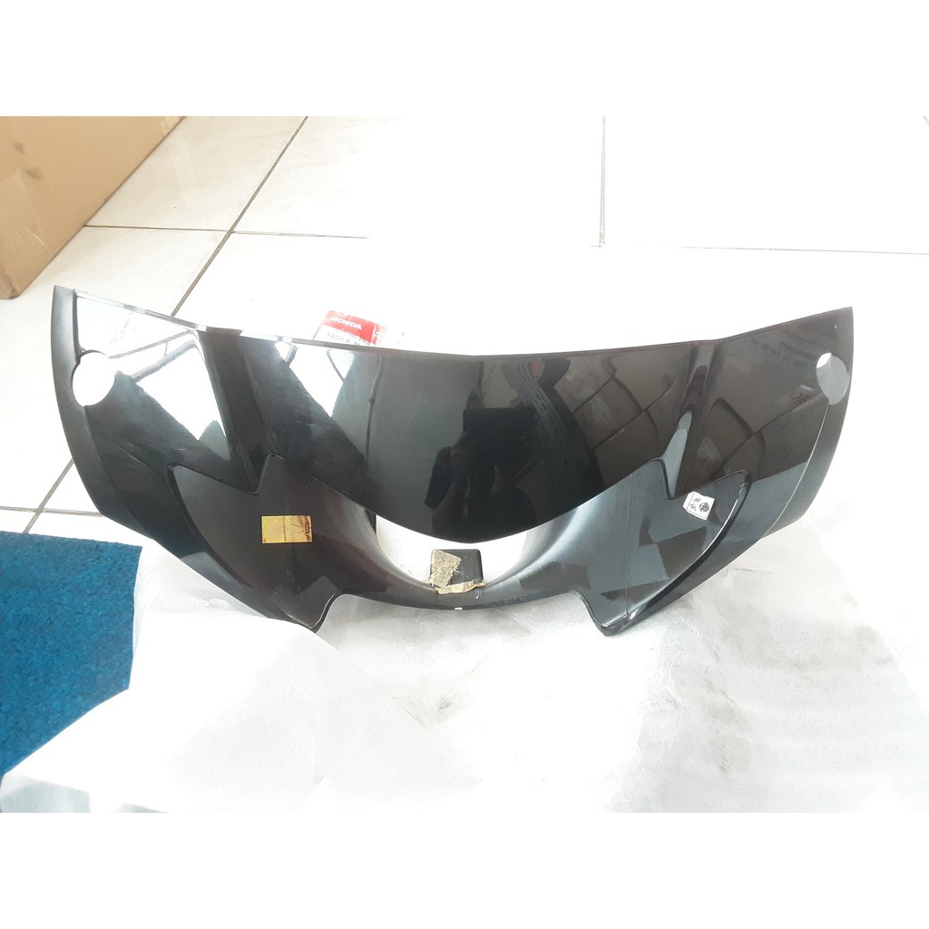 BATOK KEPALA DEPAN TROMOL HITAM SUPRA X 125 KARBU MATA LAMPU 1 ORI 53205KTM950FMB 53205KTM860FMB