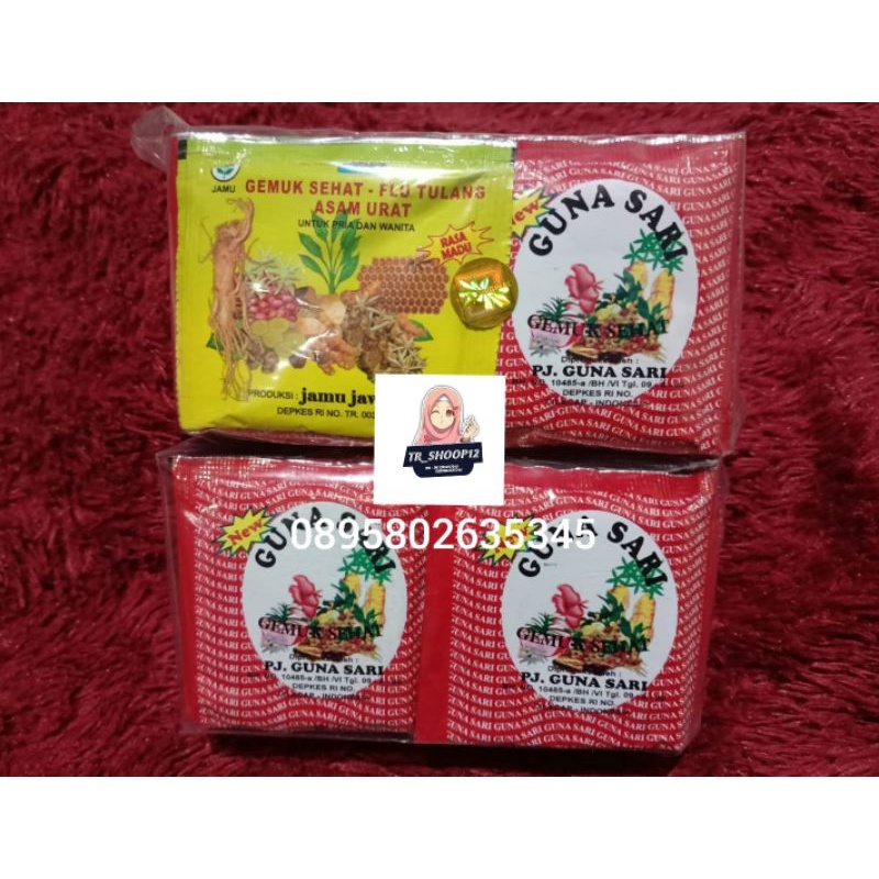 Jual Jamu Guna Sari Gemuk Sehat Jamu Tradisional Shopee Indonesia 5510