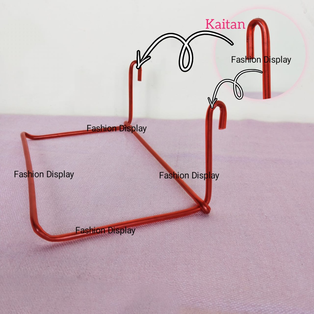 Cantelan Sepatu Sandal Cantolan Ram Hanger Sepatu Tatakan Sandal Gantungan Kaitan Sepatu(BH)