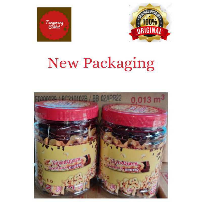 

READY STOCK SIAP KIRIM Silver Queen Chunky Cashew Jar/Box (bebas pilih packing) Dikirim 1-2 hari
