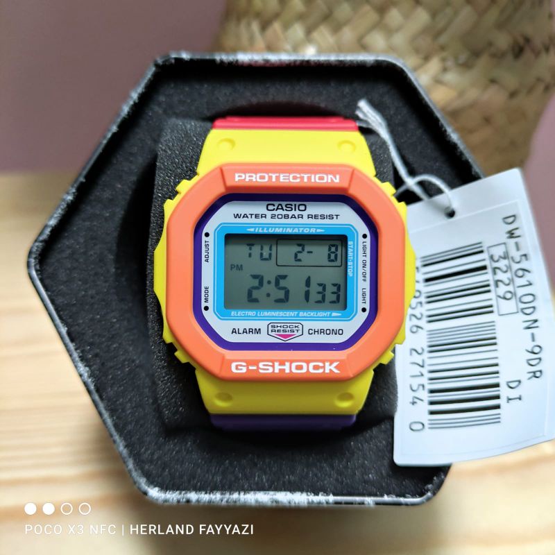 G-Shock DW-5610DN-9DR / DW 5610DN 9DR