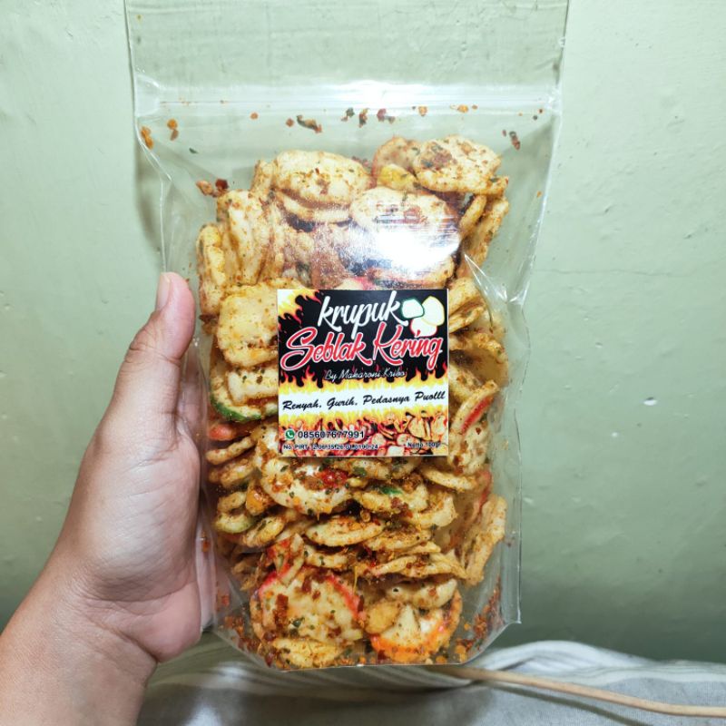 

Krupuk Seblak Kering 100gr / 185gr