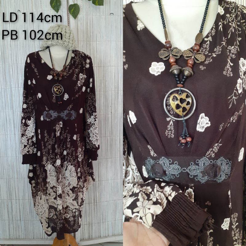 Tunik Jersey/atasan muslim