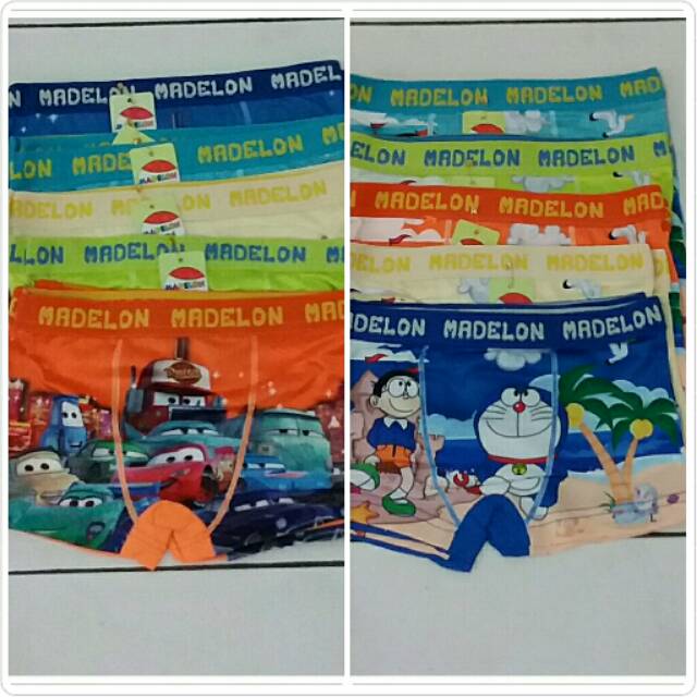 Celdam boxer celana  dalam anak  cowok karakter  Shopee 