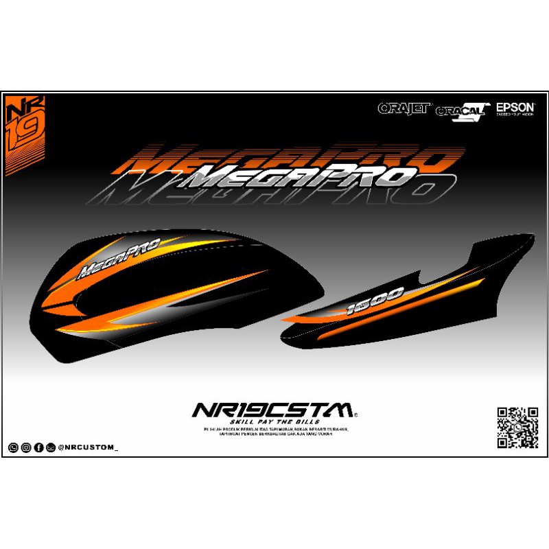 Striping Megapro Hiu