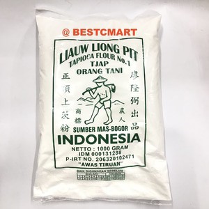 

LIAUW LIONG PIT TAPIOCA FLOUR / TEPUNG TAPIOKA / SAGU 1000 GR