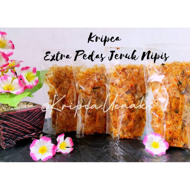 

kripca Extra Pedas 100gram / Camilan pedas