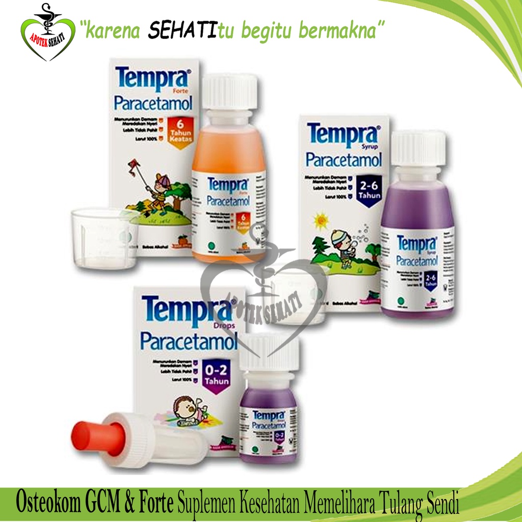 Tempra Sirup Drop Penurun Demam Anak Bayi Pereda Nyeri