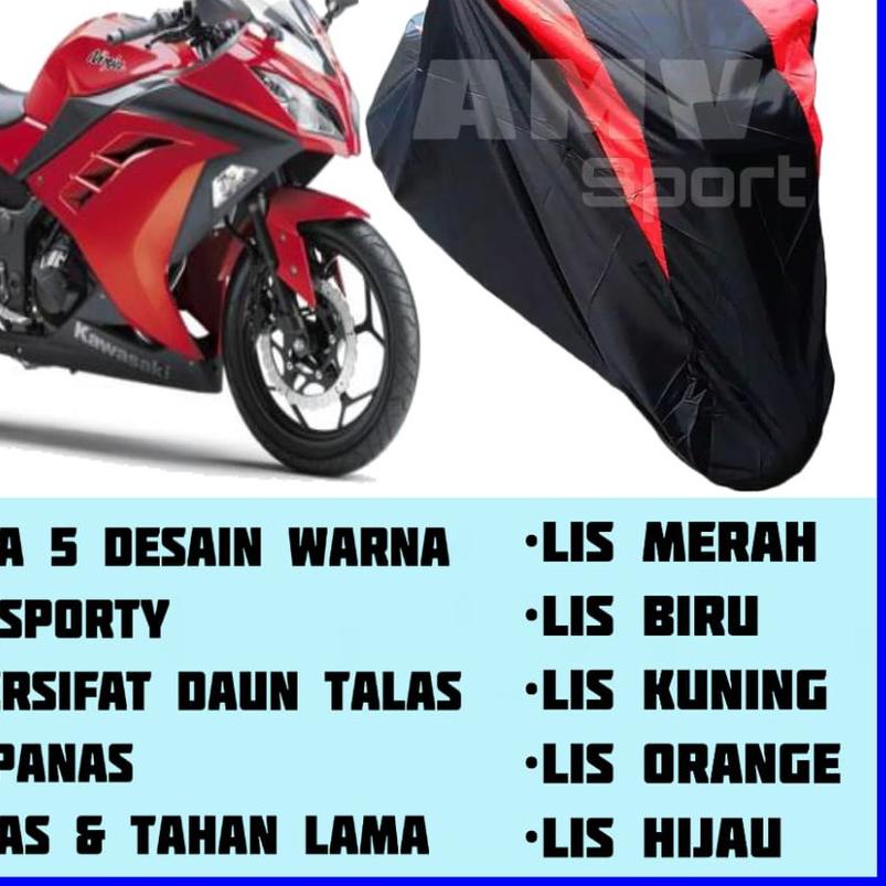 ☊ Cover Motor Kawasaki Ninja 250Fi / sarung motor ninja 250fi ✴
